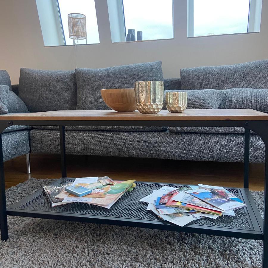 Zentrales Penthouse Mit Blick Auf Schwanenteich Lägenhet Minden  Exteriör bild